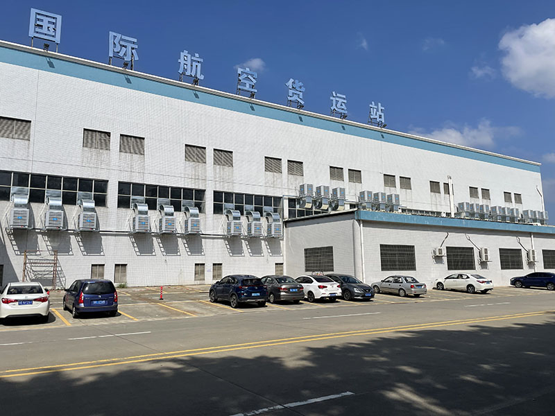 貨運站側面施工后